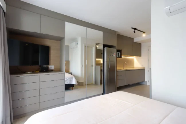 Imagem Apartamento 31M², 1 Dorm, Mobiliado, Próximo Metrô.