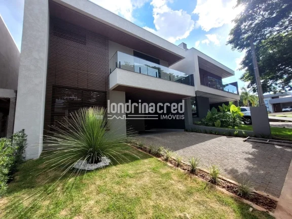 Imagem Casa de Alto Padrão no Condomínio Bella Vitta com 4 Suítes, Piscina, Área Gourmet e 236m² de Construção