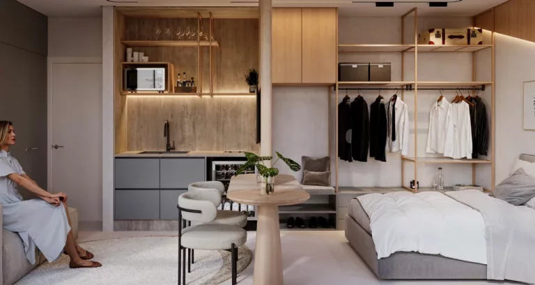 Imagem Studio à venda em Cabedelo, Ponta de Campina, com 1 quarto, 28,61m2