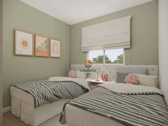 Imagem Apartamento com 2 dormitórios à venda, 54 m² por R$ 308.149,01 - Villa Paradiso - Lagoa Santa/MG