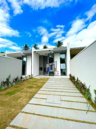 Imagem Casa com 3 dormitórios, 2 vagas à venda, 109 m² por R$ 450.000 - Mangabeira - Eusébio/Ceará