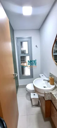 Imagem Apartamento alto padrão com vista lateral para o mar