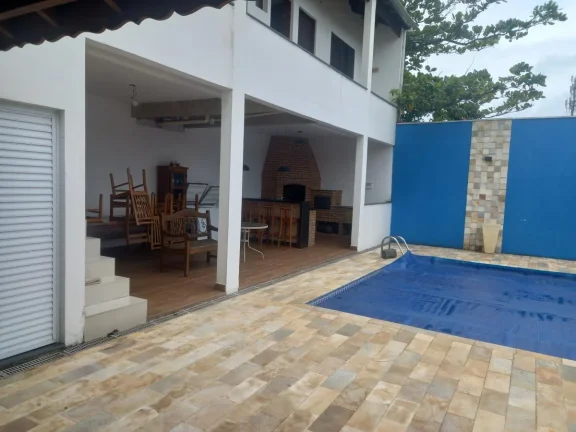 Imagem Casa para Venda em Itanhaém, Parque Augustus, 4 dormitórios, 1 suíte, 3 banheiros, 5 vagas
