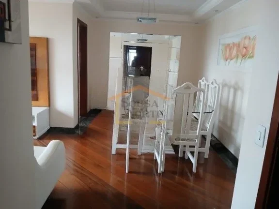 Imagem Apartamento com 110m², dispõe de 3 dormitórios, sendo 1 suite, sala para dois ambientes, sacada, ...