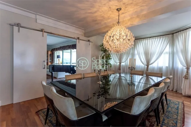 Imagem Maravilhoso apartamento, luxuoso, requintado, tipo GARDEN com vista incrível, hall de entrada, elev...