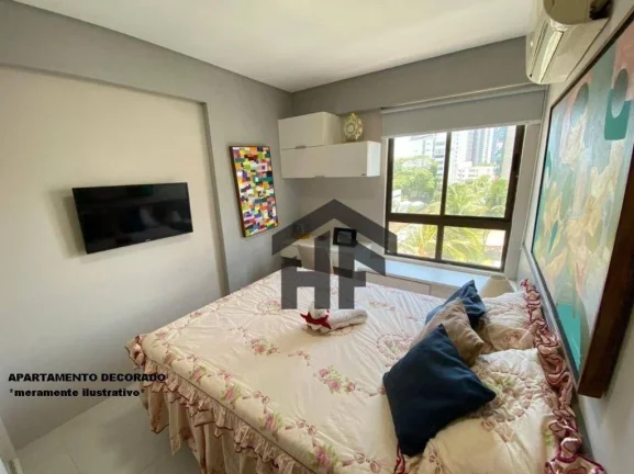 Imagem Apartamento com vista para o mar de 01 Quarto, localizado em Piedade, Jaboatão dos Guararapes - Pernambuco.
