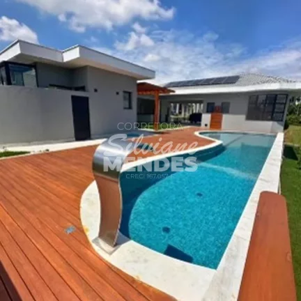 Imagem Espetacular casa térrea com 437 m² com planta moderna e funcional!