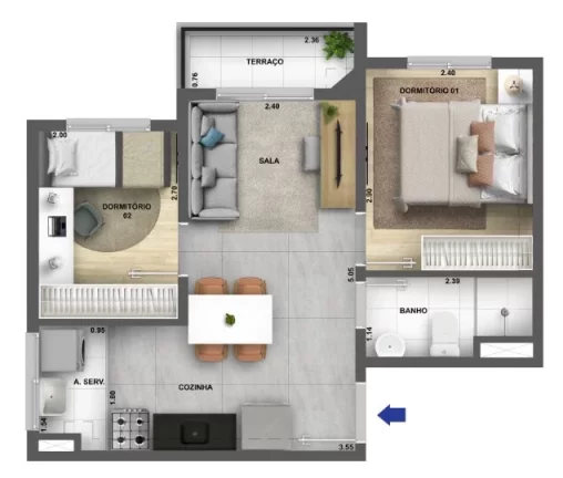 Imagem Apartamento em Butantã - São Paulo SP