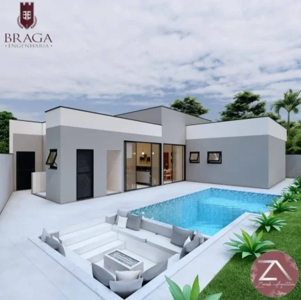 Imagem Casa Térrea Atibaia - 204M², 3 Dorms, 3 Suítes, Closet, 2 Vagas, Lareira.