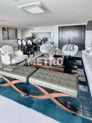 Imagem Apartamento à venda na Orla com 4 suítes, Mobiliado, Planejados, Petrolina-PE