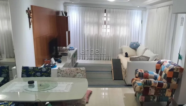 Imagem Sobrado com 242 metros quadrados, 3 dormitórios sendo 1 suíte com armários, 4 banheiros, 1 lavabo...