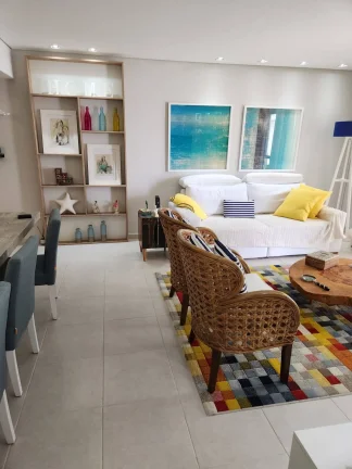 Imagem Apartamento Bertioga - 120M², 3 Dorms, 1 Suíte, 2 Vagas, Varanda Gourmet.
