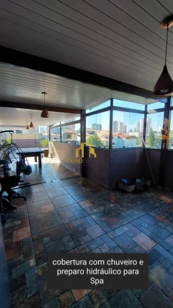 Imagem Cobertura com 161 m² | 2 Dorms (1 Suíte) | 3 Vagas | Porteira Fechada