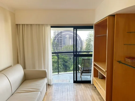 Imagem Apartamento para locação em Higienópolis, São Paulo-SP! 2 quartos, 1 suíte, 2 salas, 2 banheiros, 1 vaga de garagem e 75m² de área.