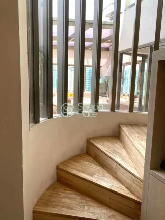 Imagem Excelente cobertura com 240m² no Brooklin A piscina e área gourmet ficam no primeiro pavimento o q...