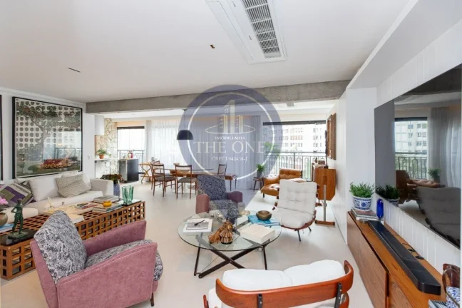 Imagem Apartamento de luxo em Perdizes: 3 quartos, 3 suítes, 2 salas, 4 banheiros, 2 vagas, 174m² - São Paulo-SP.