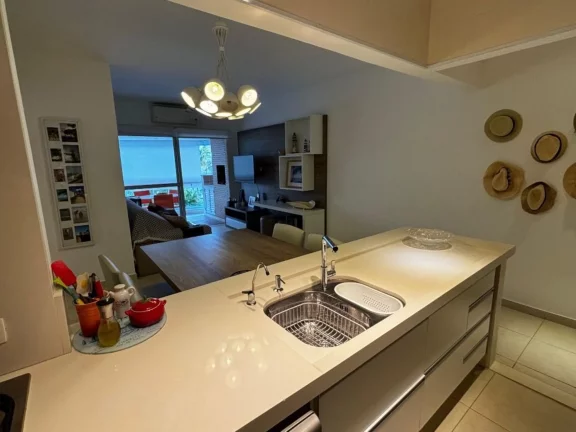 Imagem Apartamento de 3 quartos com suíte no Módulo 02 na Riviera de São Lourenço 2 salas, 2 vagas de garagem 90m² de área privativa