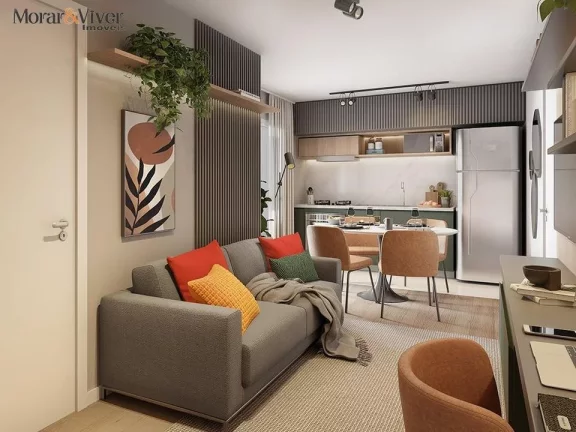 Imagem Apartamento para Venda em Pinhais, Vargem Grande, 2 dormitórios, 1 banheiro, 1 vaga
