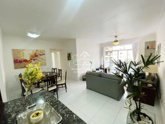 Imagem Apartamento com lazer à venda em Pitangueiras, Guarujá-SP: 3 quartos, 2 suítes, 2 salas, 3 banheiros, 2 vagas, 124m².