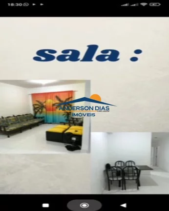 Imagem Apartamento com 2 dormitórios e 1 Suíte à venda, 106m² por R$ 410.000 - Martin de Sá - Caraguatatuba/SP