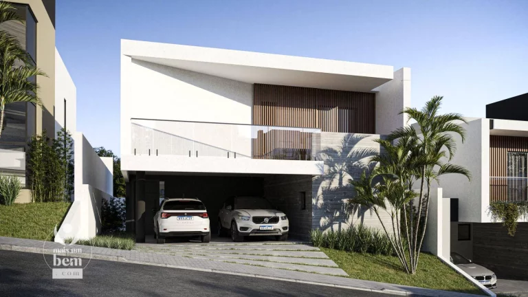 Imagem Casa nova com 310 m², 4 suítes à venda por R$ 3.966.638,30 - Cascatinha - Curitiba/PR