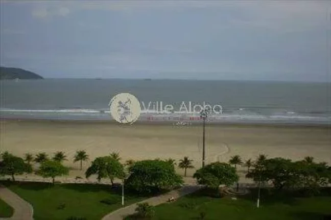 Imagem Apartamento a venda de frente total pro mar no Gonzaga em Santos!!