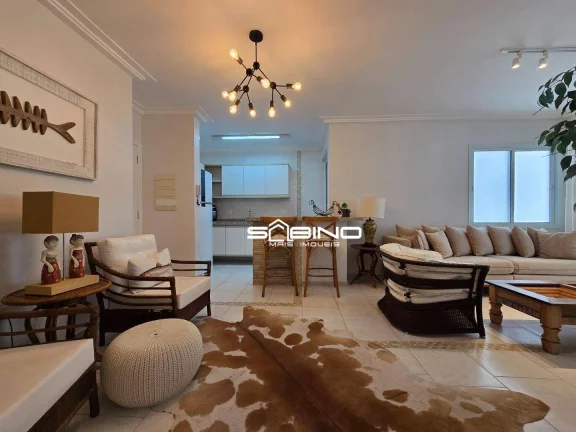 Imagem Apartamento à venda, com 3 dormitórios 1 suíte 104m² de área útil, 2 vagas – Riviera de São Lourenço SP.