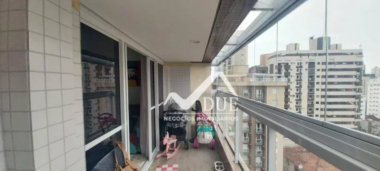 Imagem Apartamento com 2 dormitórios à venda, 76 m² por R$ 790.000,00 - Gonzaga - Santos/SP