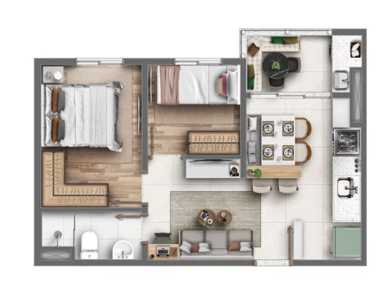 Imagem APARTAMENTO RESIDENCIAL em São Paulo - SP, Vila Carmosina
