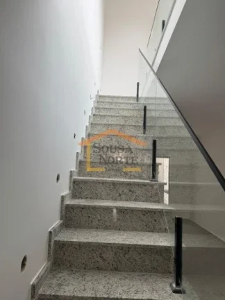 Imagem Sobrado NOVO, 3 dormitórios, sendo 3 suítes, sala ampla, cozinha, lavanderia, quintal, 4 banheiros...