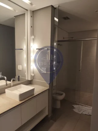 Imagem Apartamento de alto padrão no Itaim Bibi, São Paulo-SP: 1 quarto, 1 suíte, 1 banheiro, 1 vaga de garagem, 85m² de área. Venha conferir!