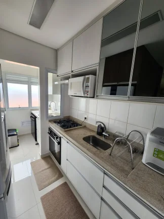 Imagem Apartamento com 64 m² 2 Dormitorios sendo 1 Suite 2 Vagas de Garagens