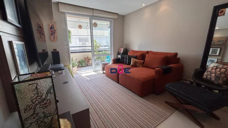 Imagem Apartamento com 2 dormitórios à venda, 84 m² por R$ 960.000,00 - Embaré - Santos/SP