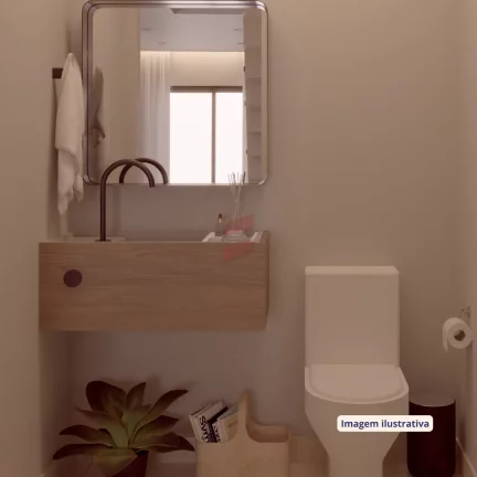 Imagem SOBRADO com 3 dormitórios à venda com 163m² por R$ 850.000,00 no bairro Vargem Grande - PINHAIS / PR