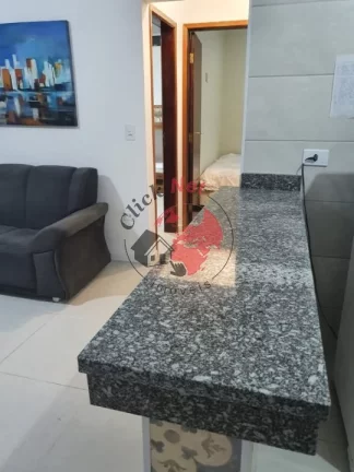 Imagem Casa em Condomínio ,estudo troca por são bernardo 2 dormitórios, wc,cozinha grande, quintal, entrada individual e 1 vaga. Maracanã, Praia Grande