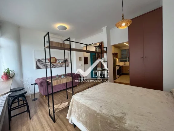 Imagem Apartamento com 1 dormitório à venda, 42 m² por R$ 532.000,00 - Boqueirão - Santos/SP