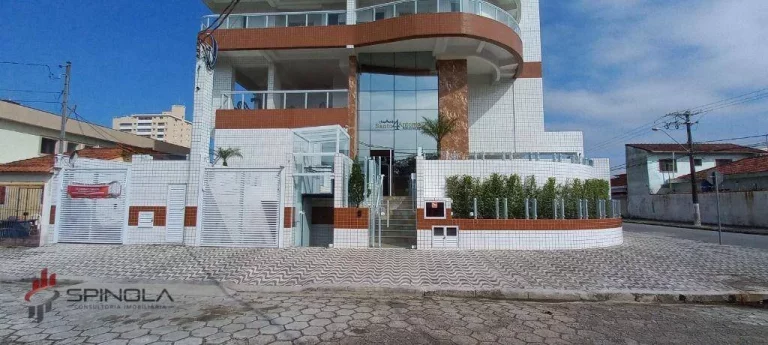Imagem Apartamento com 2 dormitórios à venda, 67 m² por R$ 395.000,00 - Maracanã - Praia Grande/SP