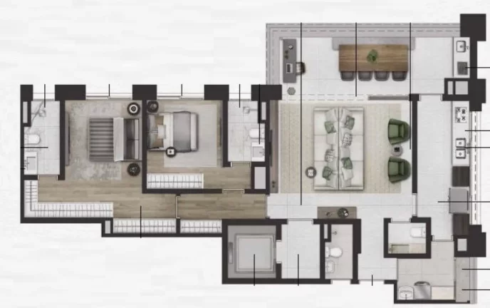 Imagem APARTAMENTO RESIDENCIAL em São Paulo - SP, Itaim Bibi