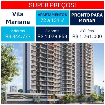 Imagem Vendemos , novo em reforma, na Chácara Klabin, e na Vila Mariana, pronto para morar!