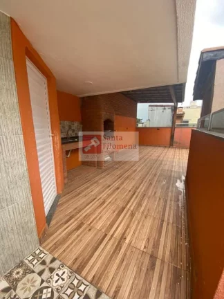 Imagem Cobertura para Venda em Santo André, Parque das Nações, 2 dormitórios, 1 banheiro, 1 vaga