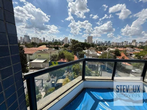 Imagem Apartamento com piscina e churrasqueira na varanda para locação e venda no Brooklin Novo!