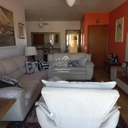 Imagem Apartamento à venda no Guarujá na Praia das Pitangueiras.