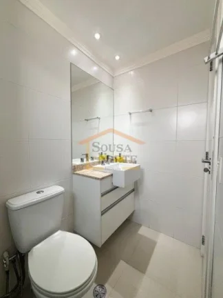 Imagem Apartamento mobiliado, 2 dormitórios, 2 banheiros (1 suite), sala, cozinha, área de serviço e var...