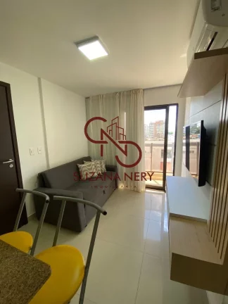 Imagem Flat vista mar mobiliado em Ponta Negra