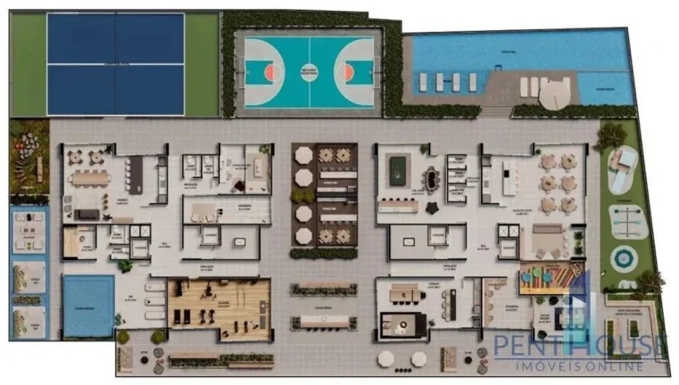 Imagem Apartamento Zona Central para Venda em Itajaí, Praia Brava de Itajaí, 3 dormitórios, 2 suítes, 2 banheiros, 2 vagas