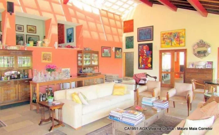Imagem Casa Espetacular térrea com 5 quartos, Miolo da Granja Viana R$2.900.000