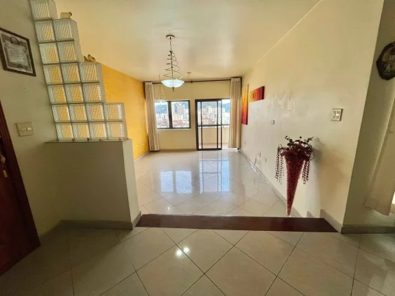 Imagem ️ Belíssima Cobertura Duplex à Venda – Gonzaga, Santos/SP