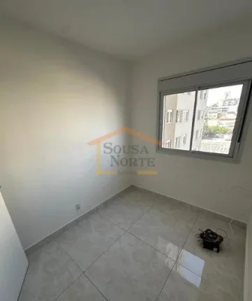 Imagem Apartamento 34m², 2 dormitórios, sendo 1 suíte, sala integrada com a cozinha, área de serviço. ...