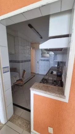 Imagem ÓTIMO APTO FRENTE TOTAL AO MAR NA PRAIA DE PITANGUEIRAS, 1 DORM. 1 VAGA DE GARAGEM.