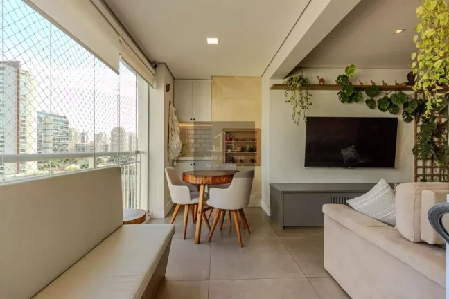 Imagem Apartamento com 3 dormitórios à venda, 85 m² - Brooklin - São Paulo/SP
